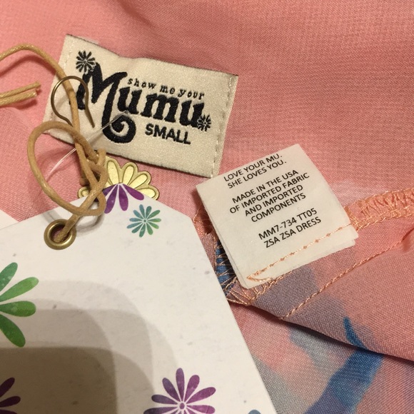 NWT Show Me Your Mumu Zsa Zsa Dress ~ in Tropical Twist - Picture 9 of 10